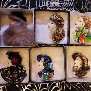 Vintage brooches